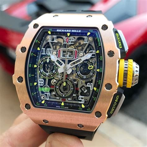 richard mille titanium watch.